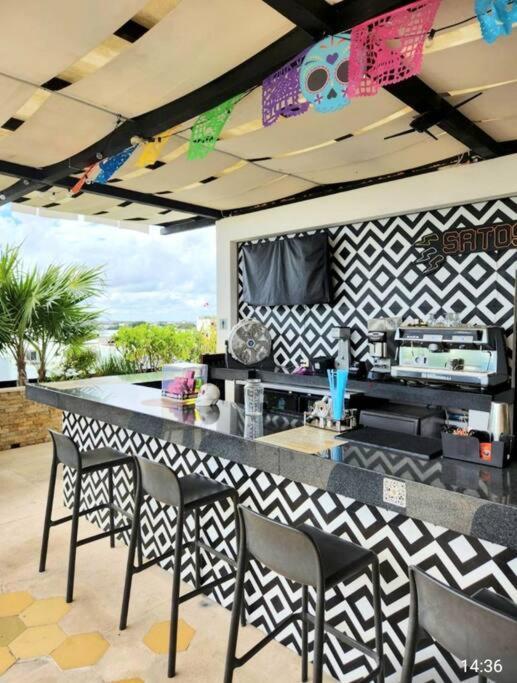 Stunning 1 Bdrm Condo Gym-Pool 10 Min To The Beach & Quinta Av ปลายาเดลการ์เมน ภายนอก รูปภาพ
